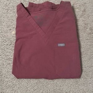 Figs Catarina Slim Small Mauve Top